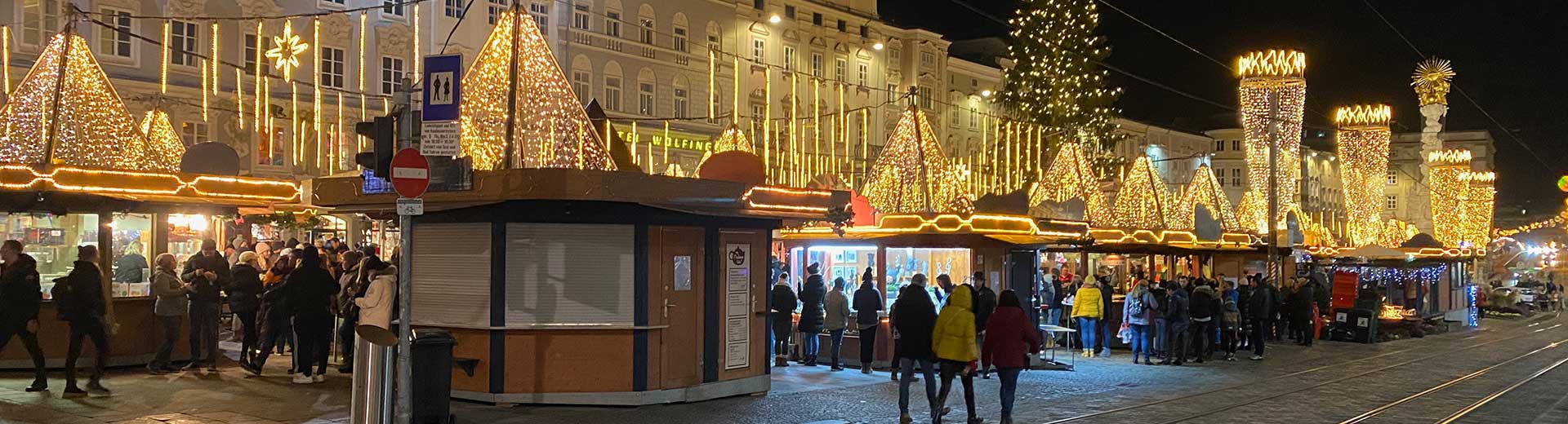 Geiger CEX Stadtrundfahrt Linz Weihnachtsstimmung
